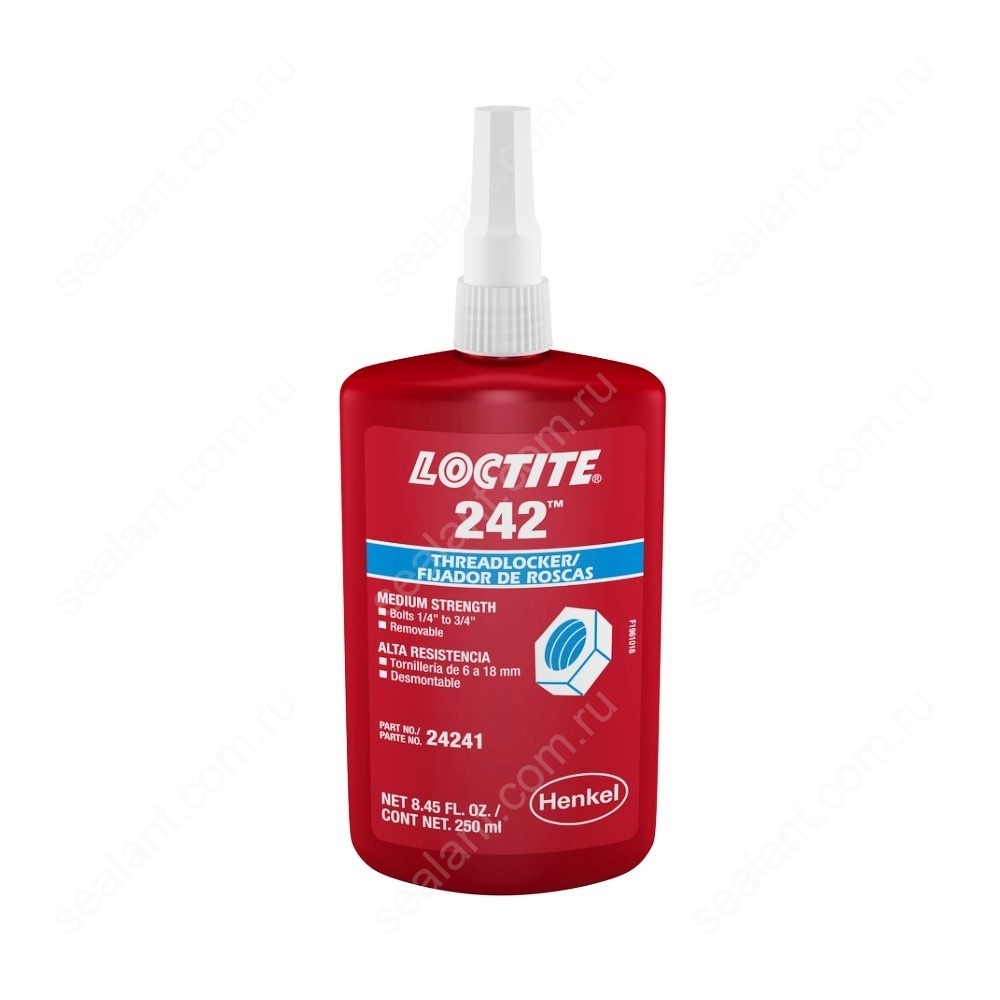 Фиксатор резьбы средней прочности. Фиксатор резьбы Loctite 242. Loctite 243 250ml. Loctite 242 50 мл. Резьбовой фиксатор средней прочности Loctite 242.